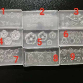 Khuôn hoa silicon  hàng hot dễ đắp dùng cho cả bột khô bột lưu huỳnh