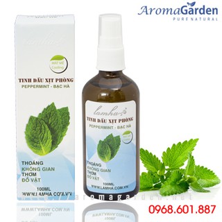 Tinh dầu xịt phòng bạc hà Lam Hà