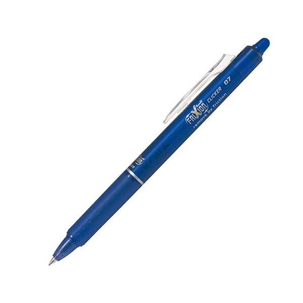 Bút Bi Bấm Xóa Được 0.7mm Pilot Frixion Clicker - Mực Xanh - BLRT-FR7-L-ME