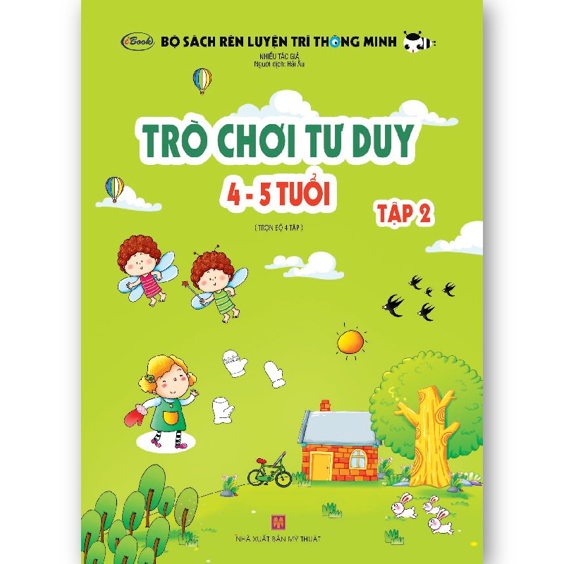 Sách thiếu nhi - TRÒ CHƠI TƯ DUY 4-5 tuổi (Tập 2) - IBOOK