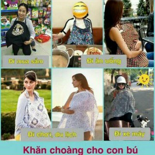 Khăn Choàng Cho Con Bú