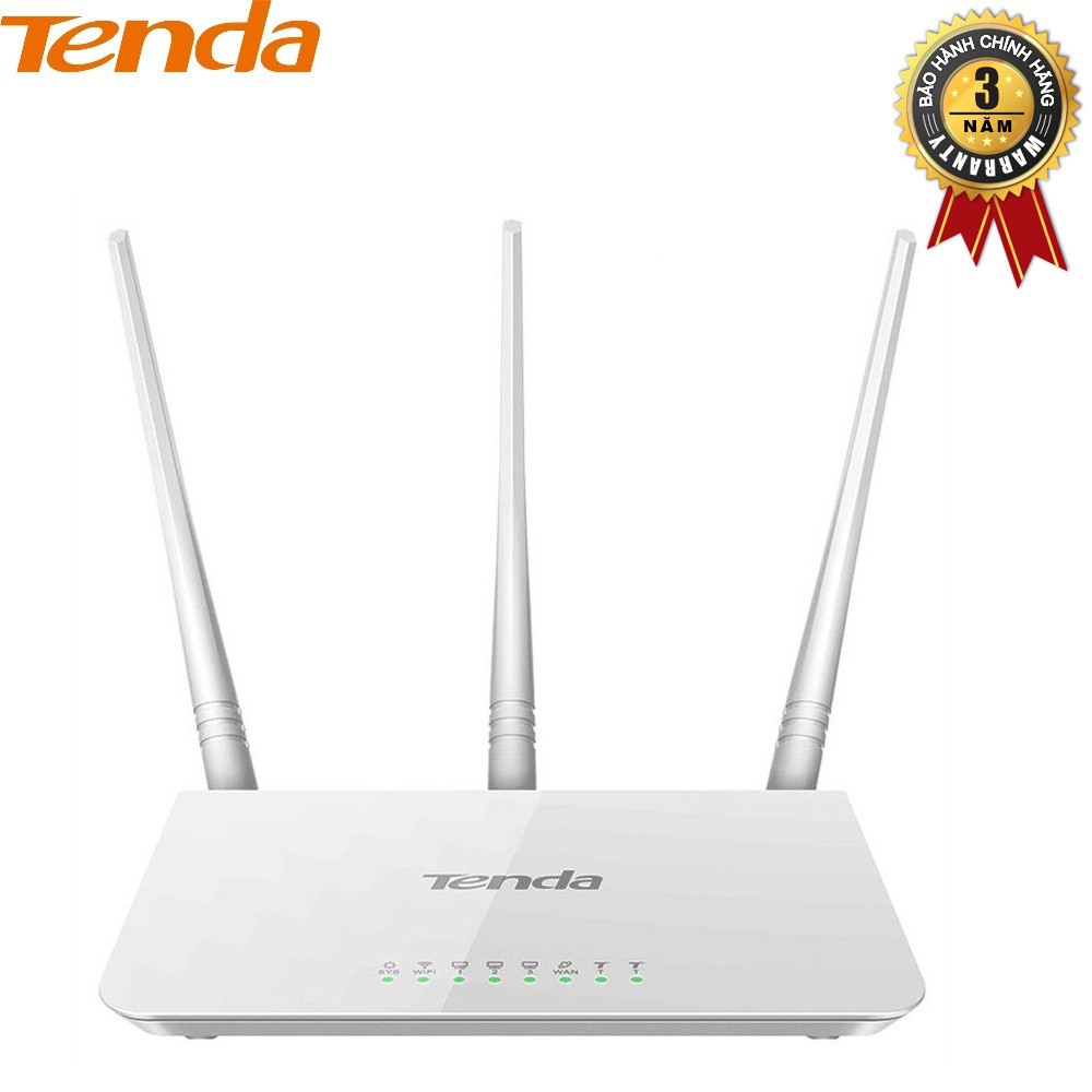 Thiết bị phát sóng WIFI 3 anten tốc độ 300M TENDA F3 | BigBuy360 - bigbuy360.vn