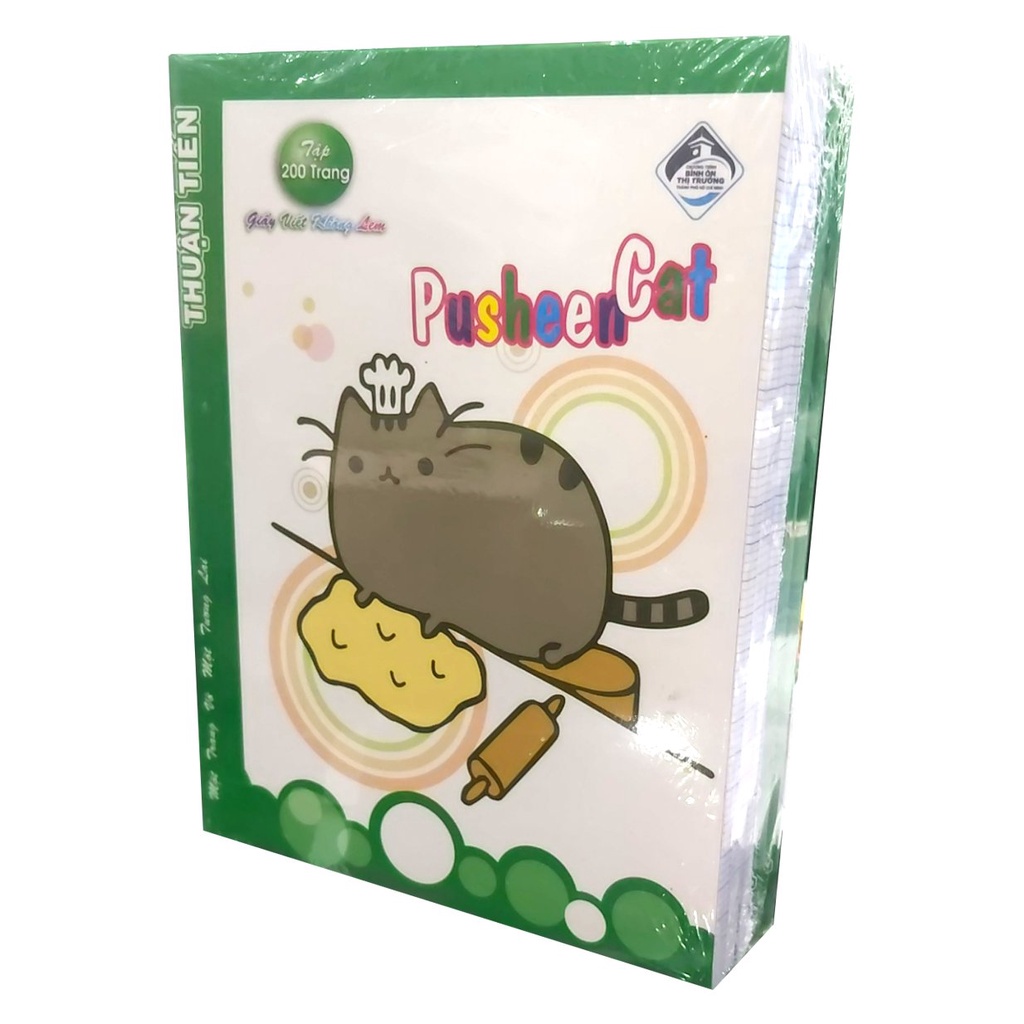 Lốc 5 Cuốn Tập Học Sinh Tân Thuận Tiến 200 Trang - Pusheen Cat - 8935128263339