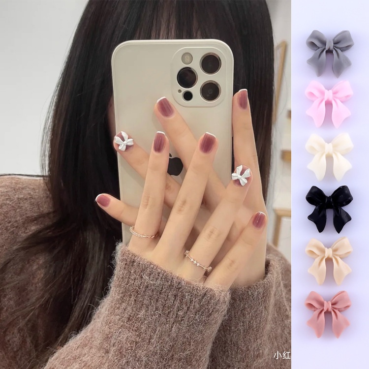 Charm nail nơ phụ kiện giá rẻ phụ kiện trang trí móng THẾ GIỚI NAIL XINH