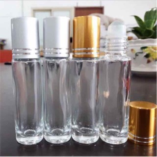 Chai bi lăn thuỷ tinh trong 10ml chiết tinh dầu, dầu dừa