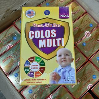 Mama sữa non Colos Mutli Pedia dinh dưỡng đặc trị cho trẻ biếng ăn, Chậm lên cân, Hay ốm vặt