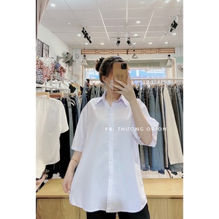 Sơ mi OVERSIZE Tay dài - tay lỡ