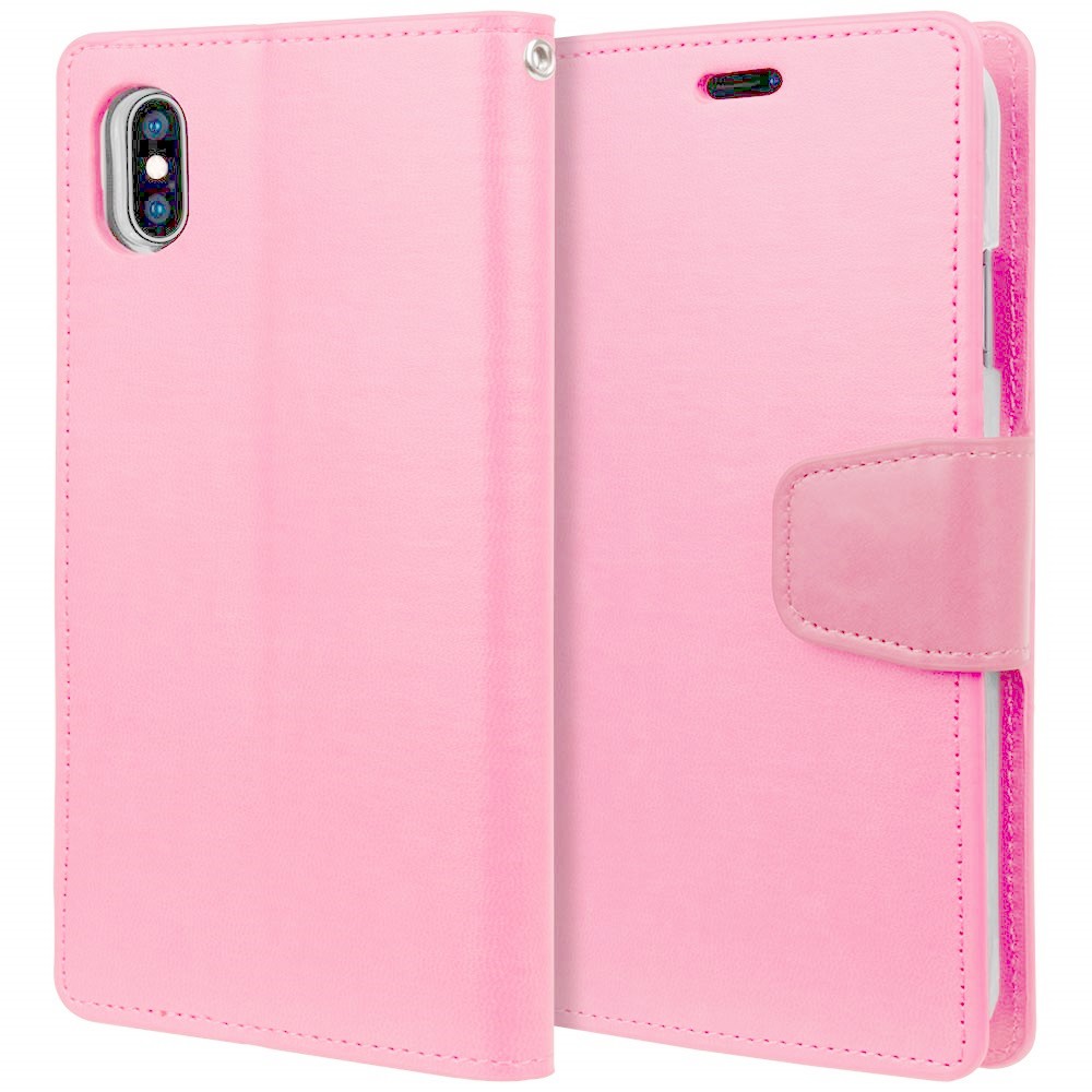 Bao da iPhone Xs Max Mercury Goospery Sonata Diary - Nhập Khẩu Hàn Quốc (Nhiều màu) | BigBuy360 - bigbuy360.vn