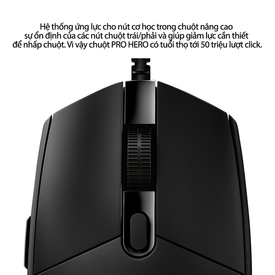 Chuột chơi game Logitech G Pro Hero 16K Hàng chính hãng