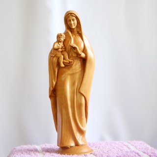 Đức Mẹ bế Chúa. Kích Thước Cao 20cm