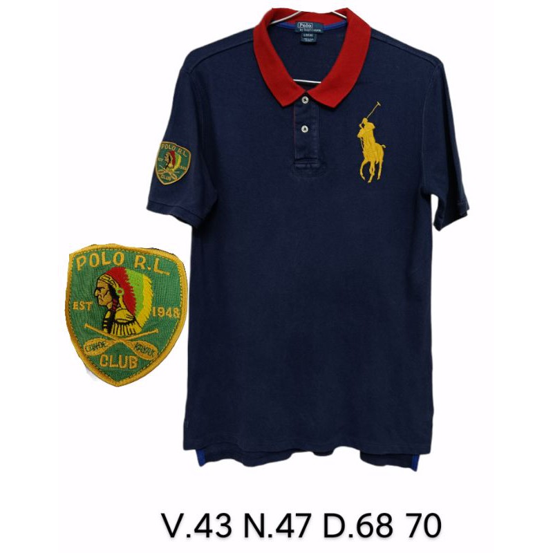 Polo "Raplauren" cooton Ngựa màu to