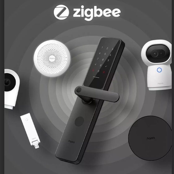 Khoá cửa thông minh Aqara A100 Zigbee / D100 Zigbee bản Quốc Tế ZNMS02ES, Tương thích Apple HomeKey, BH 12 Tháng