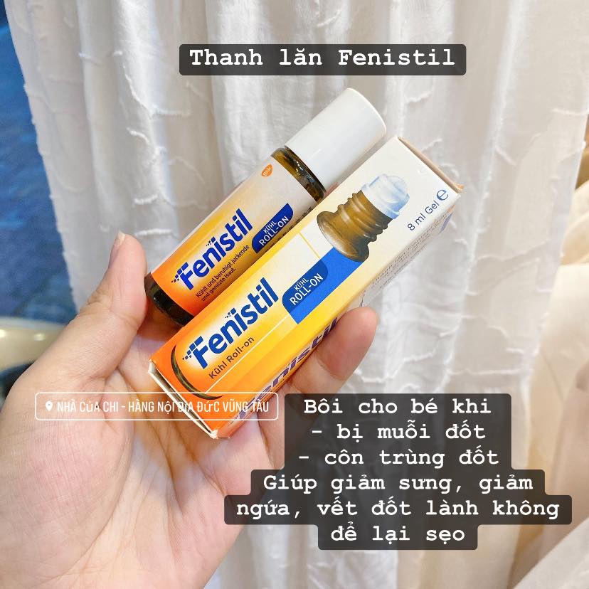 Lăn bôi F enistil sau khi muỗi đốt -hàng Đức