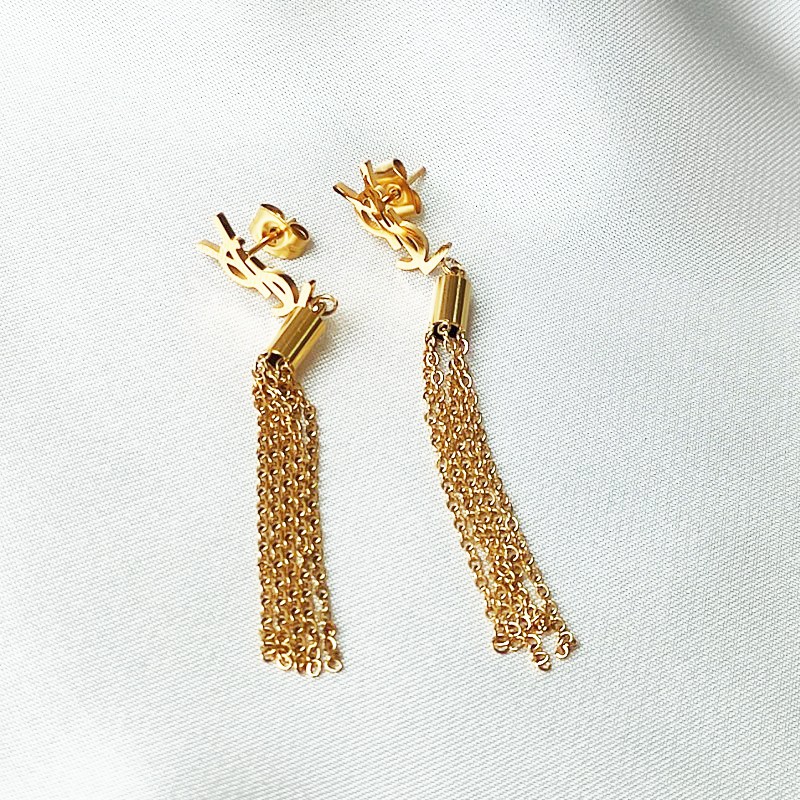 Bông Tai Tua Rua Thép Titan Ko Han Rỉ TT 3731