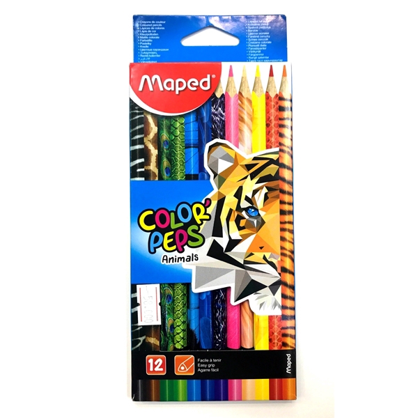 Chì màu animals Maped 12-832212 - Maped