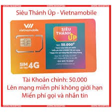 Sim 4G Vietnamobile Gói Siêu Thánh Up 6Gb Tốc Độ Cao Ngày