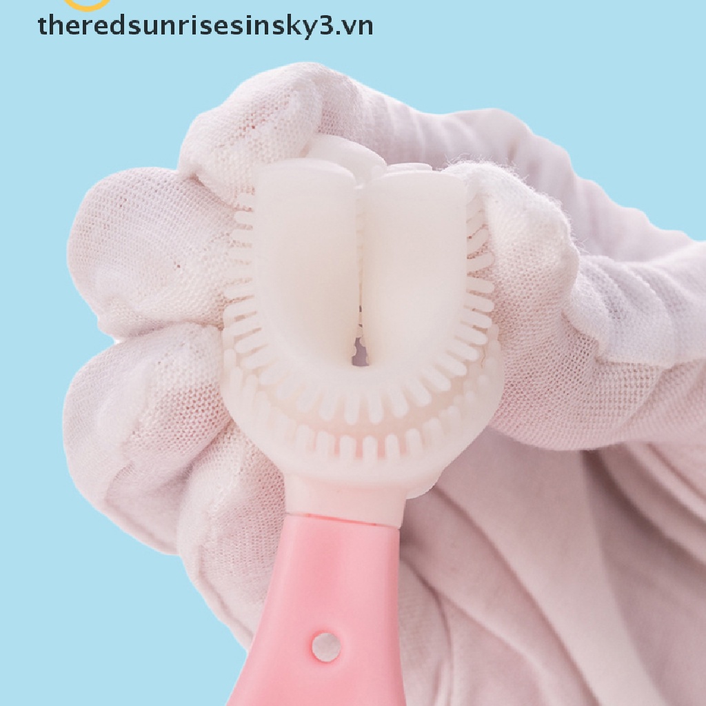 Bàn Chải Đánh Răng Silicone Hình Chữ U An Toàn