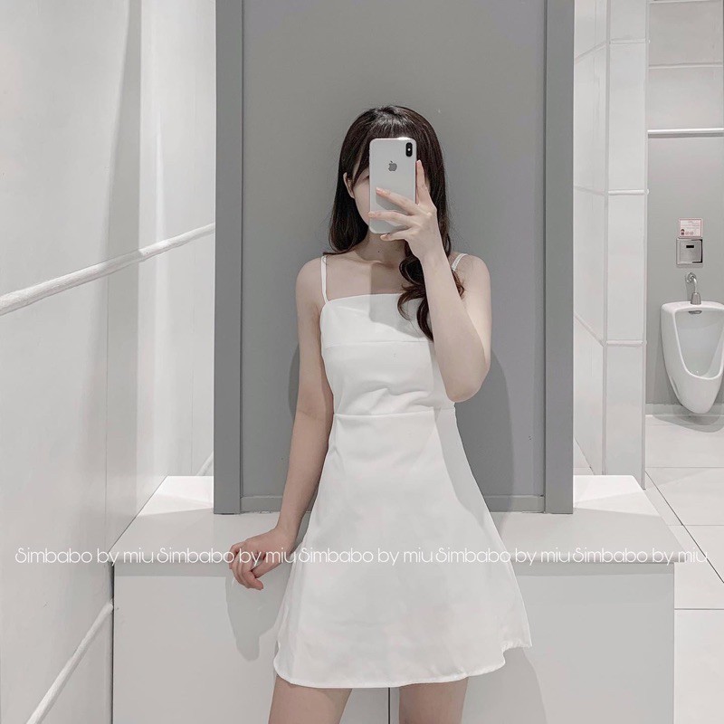 Váy hai dây basic Simbabo | BigBuy360 - bigbuy360.vn