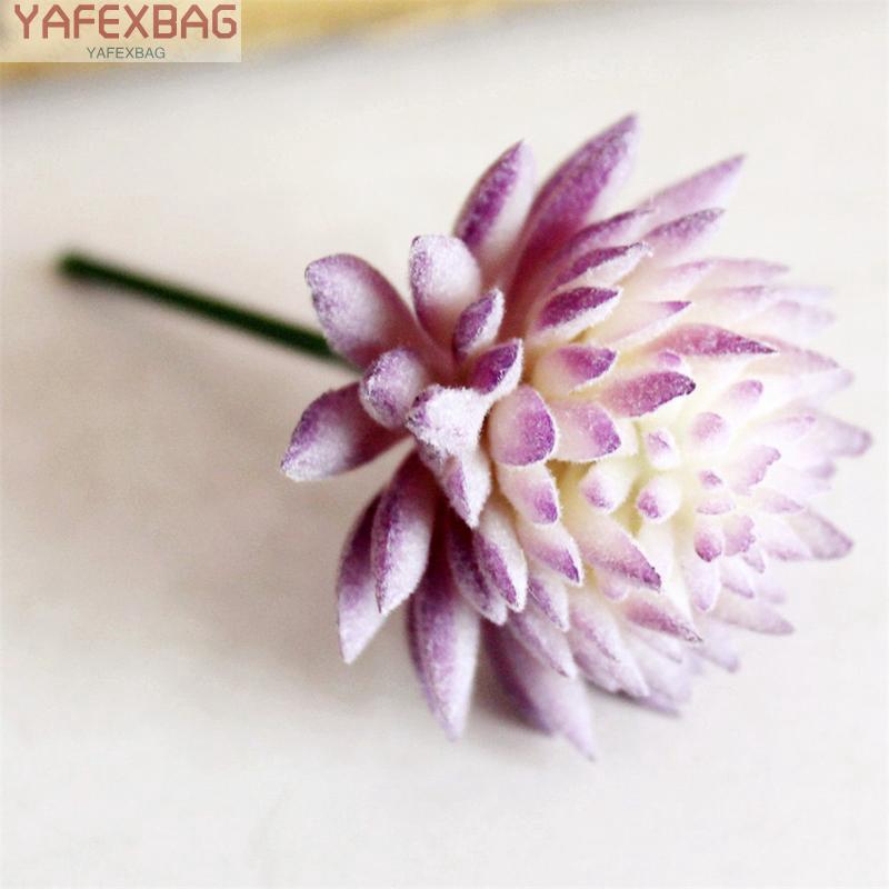 Promotion hot sales Artificial Fake Plastic Miniature Succulents Plants Art Garden HOME Decor