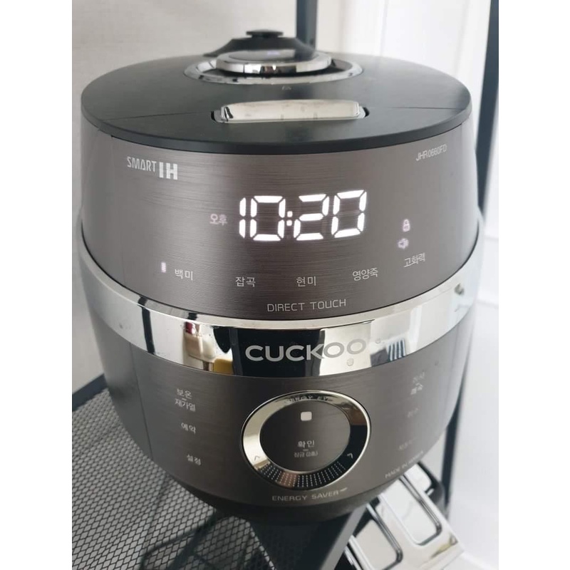 CUCKOO CRP-JHR0660FD 1.08L NỒI CƠM ĐIỆN CAO TẦN CẢM ỨNG  HÀNG CHÍNH HÃNG KOREA. BẢO HÀNH 24 THÁNG