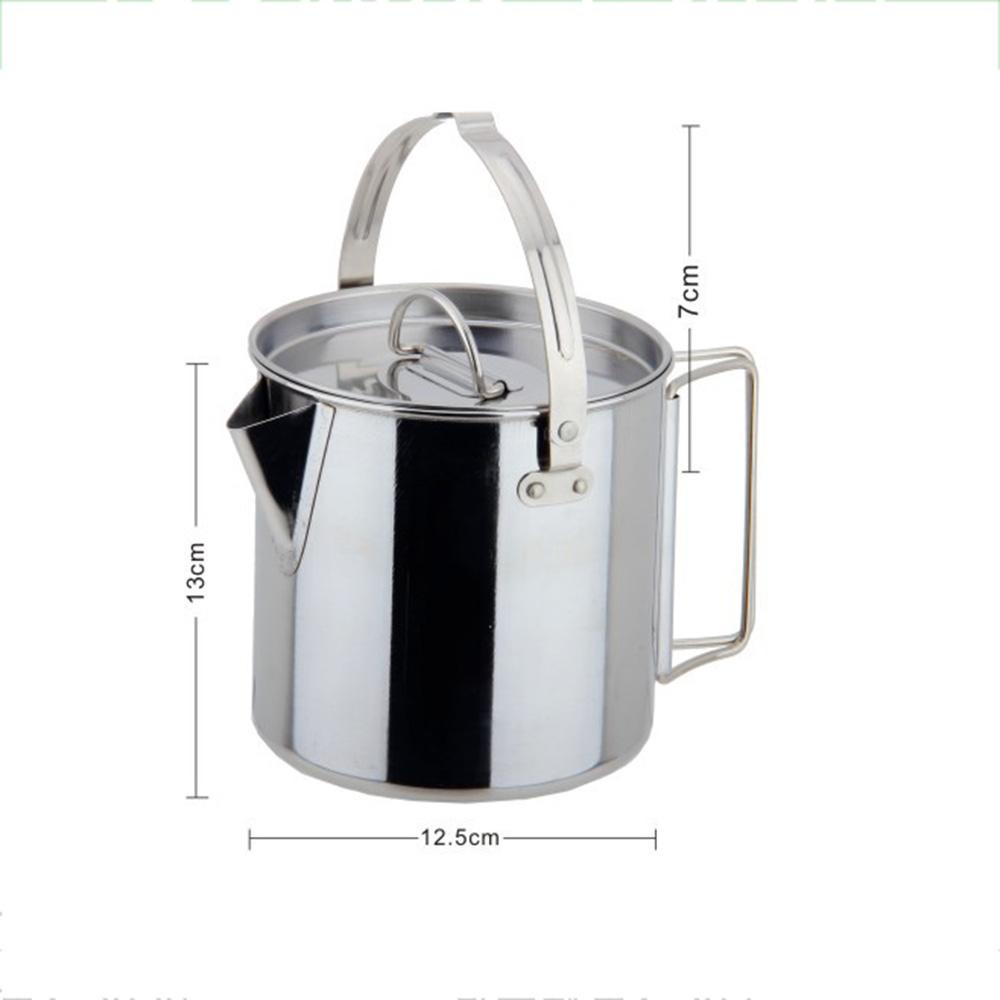 Ấm Đun Nước Siêu Nhẹ Dung Tích 1.2L Tiện Dụng Mang Theo Du Lịch Cắm Trại