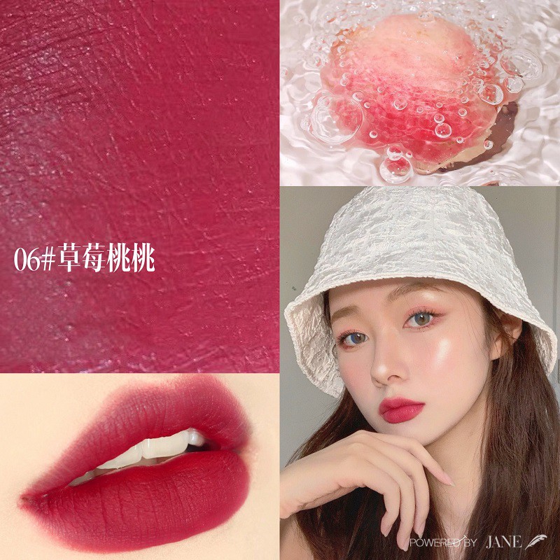 [Hàng chính hãng] Set son kem lì 7 cây FULOVING mịn lì mềm mướt môi căng mọng Velvet Matte Lip Glaze 7 màu hot trend