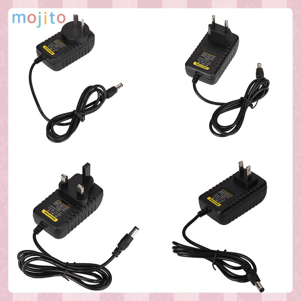 MOJITO AC to DC 5.5mm*2.1mm 5.5mm*2.5mm 12V 1A Switching Power Supply Adapter