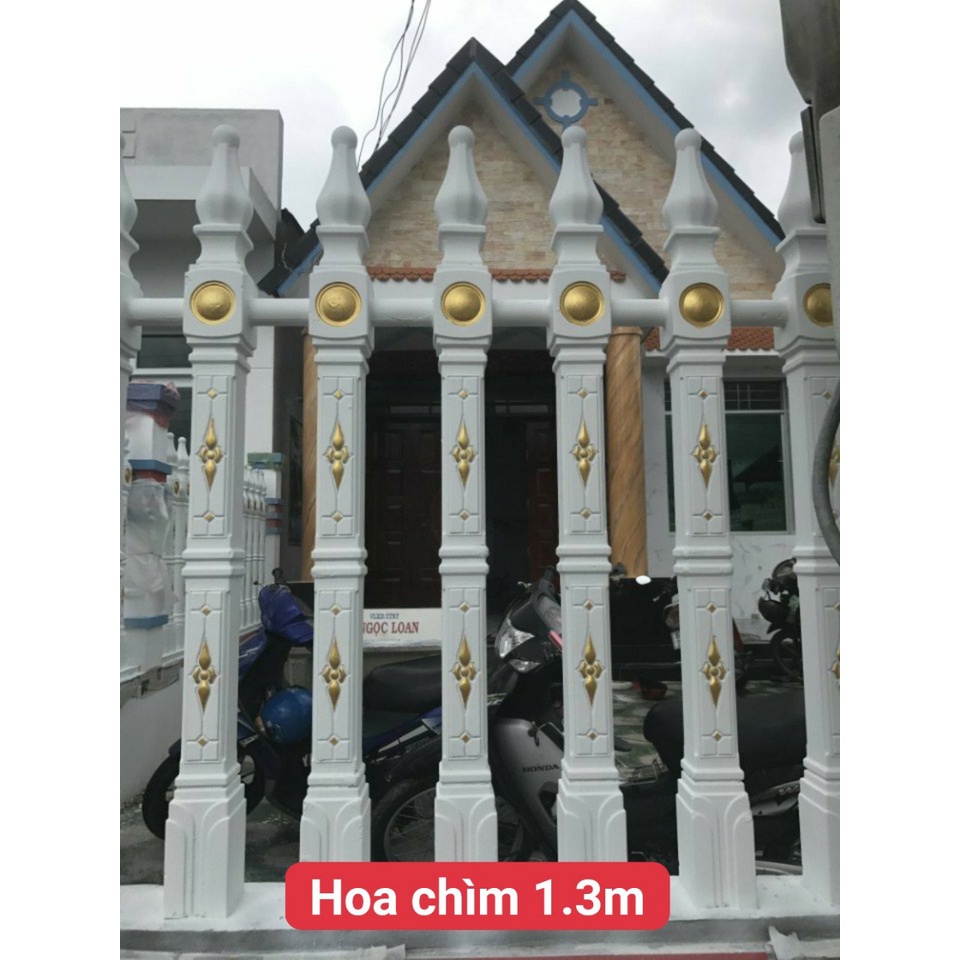 Khuôn hàng rào tài phú hoa chìm