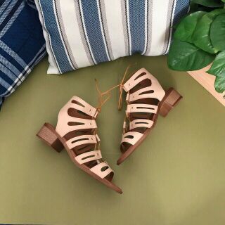 Sandal chiến binh da thật