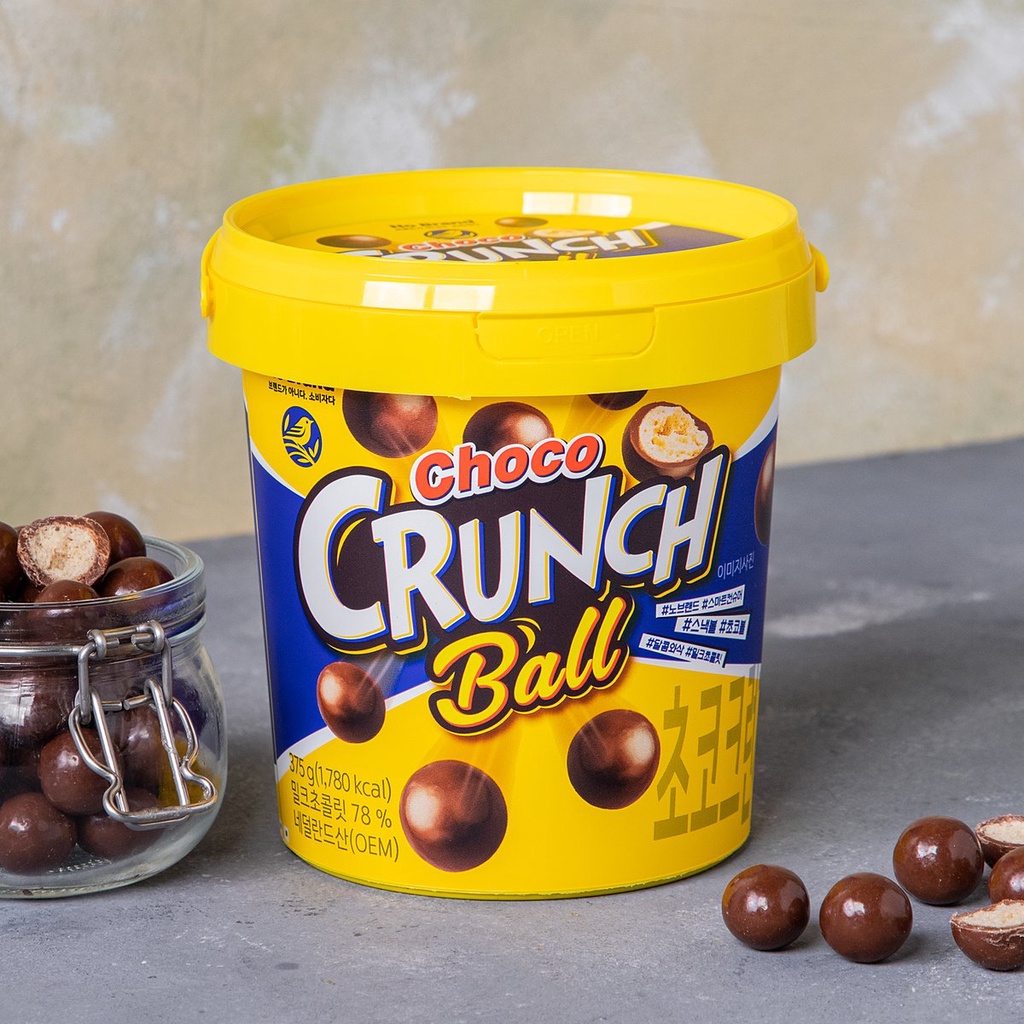 Socola Viên Giòn Choco Crunch Ball No Brand 375g - Emart VN