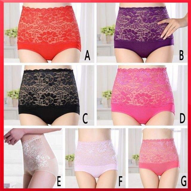 (ĐƯợc chọn màu) Quần gen bụng/quần lót big size cạp cao