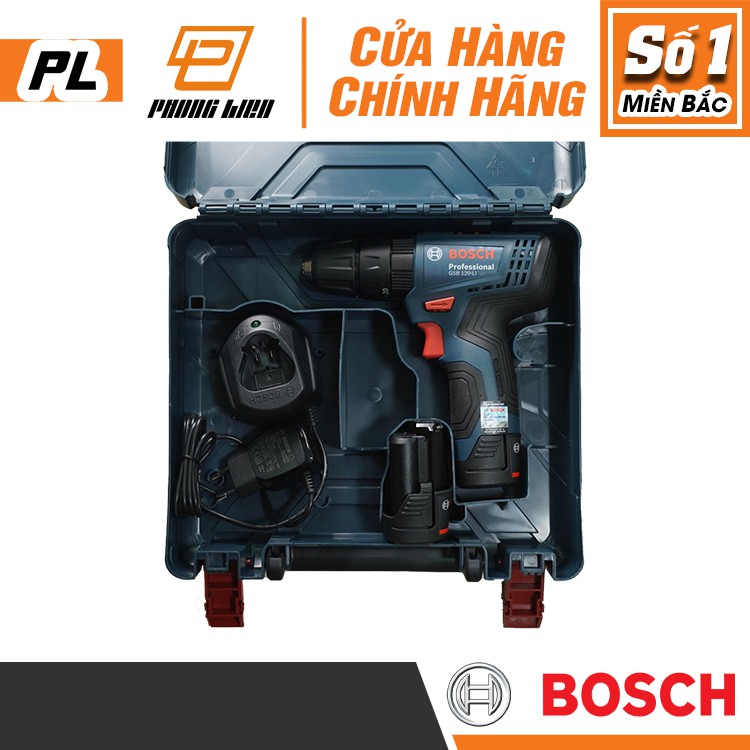 Máy khoan động lực dùng pin 12V Bosch GSB 120-LI GEN II - Hàng Chính Hãng