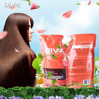 Dầu hấp ủ tóc diva collagen hair repair siêu mượt