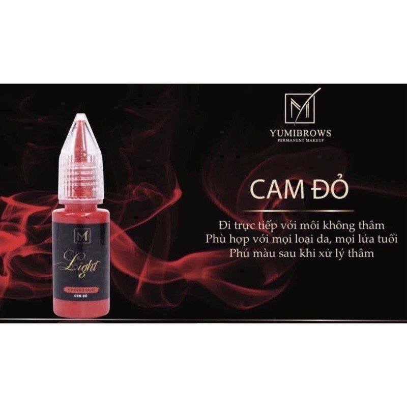Mực Light Yumi Chính Hãng Chuyên Dùng Cho Phun Mày Môi Mí Thẩm Mỹ