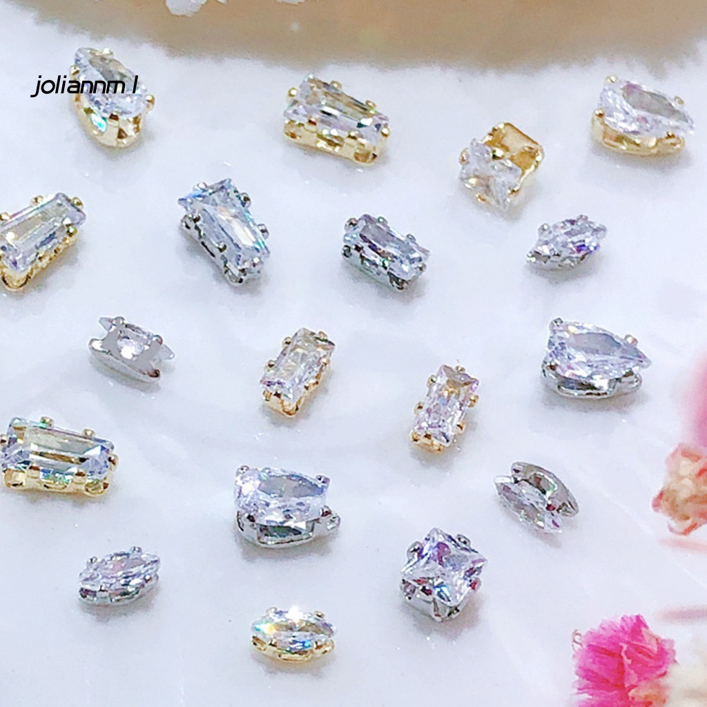 Hộp 20 Phụ Kiện Trang Trí Móng Tay 3D Chuyên Nghiệp