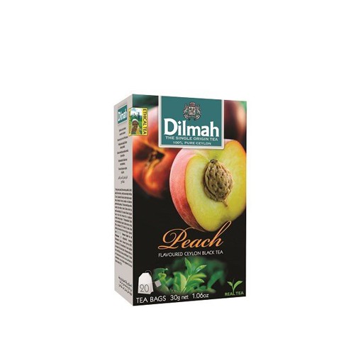 Trà vị đào hiệu Dilmah hộp bé 30g 20 túi lọc