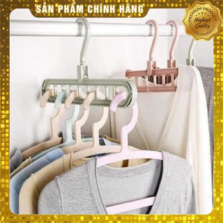 Móc 9 lỗ treo quần áo đa năng [ phukienthoitrang29 ]