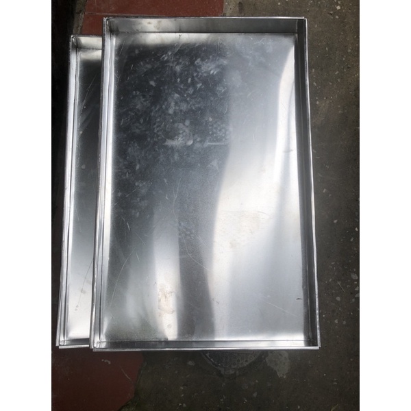 Khay gò cuộn bông lan kt 40x60cm