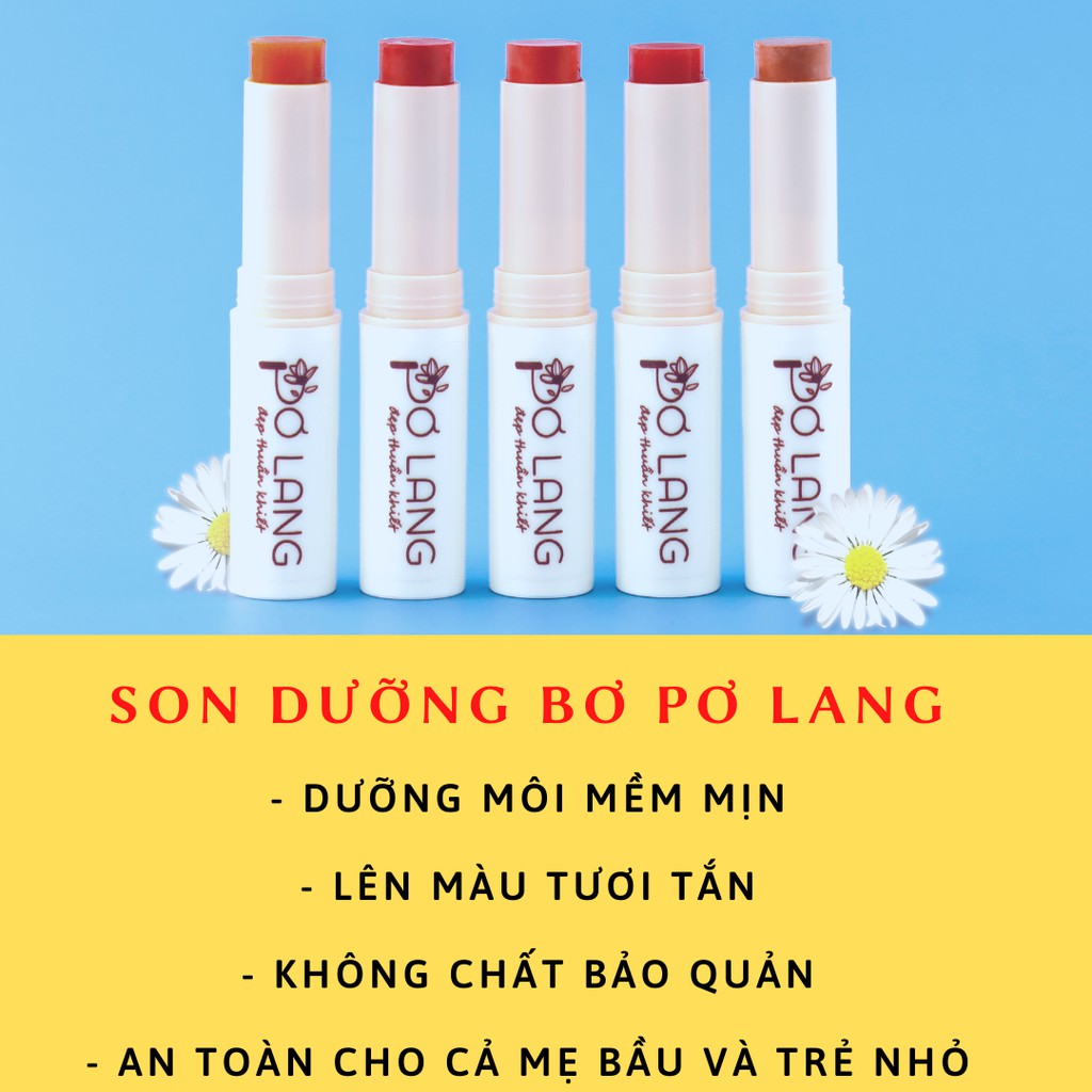 Son dưỡng môi Pơ Lang có màu - giảm thâm, dưỡng hồng môi