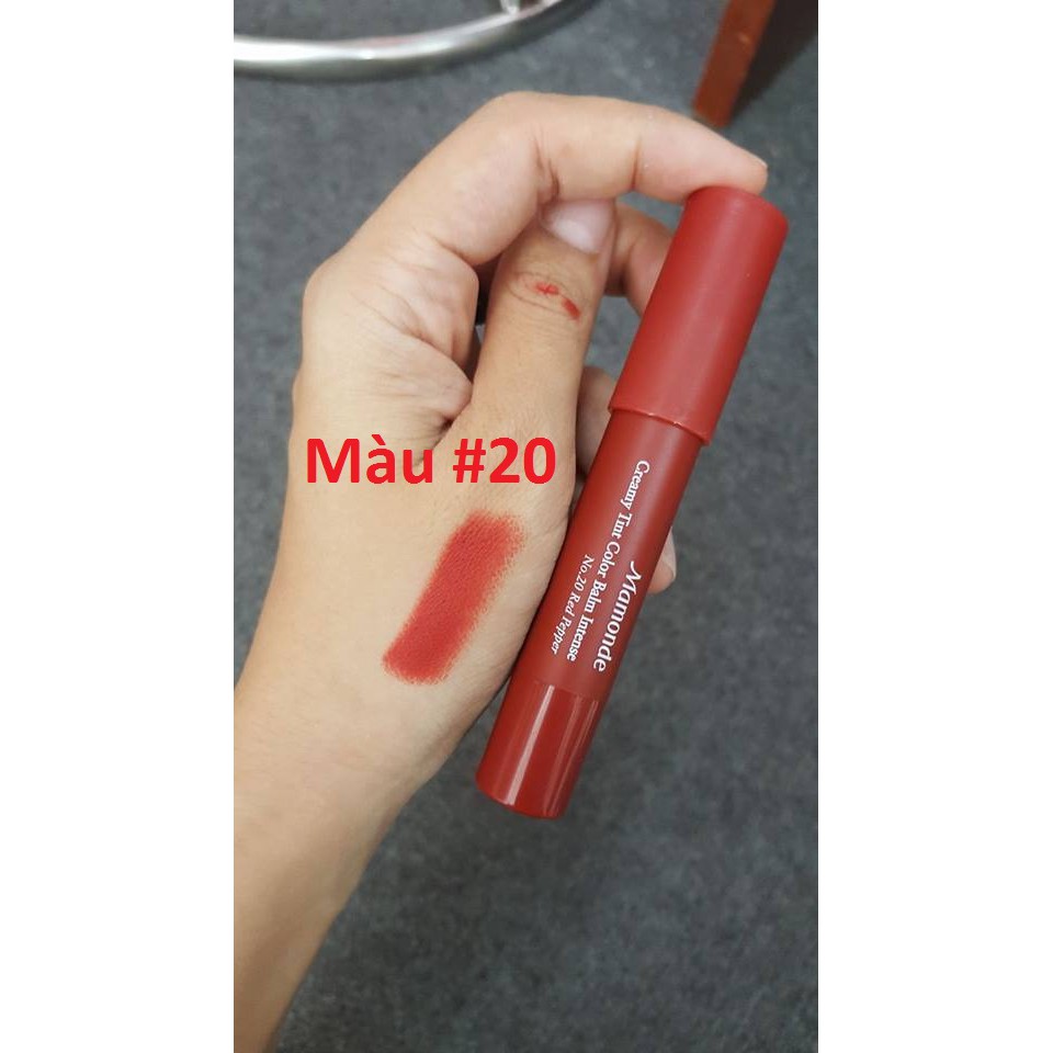 SALE OFF 50% - Son sáp mamonde  creamy tint color blam phiên bản mới nhất 2018 | BigBuy360 - bigbuy360.vn