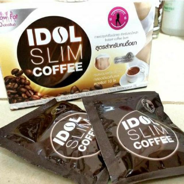 (Dùng thử) 1 gói cà phê giảm cân cực mạnh Idol Slim coffee