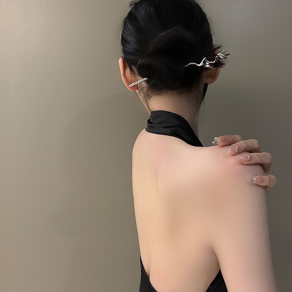 Kẹp Tóc Đơn Giản Chất Lượng Cao Phong Cách Harajuku Cho Nữ