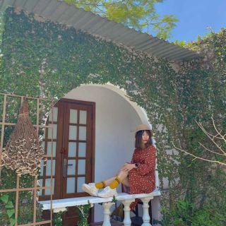 945k đầm hoa tiểu thư