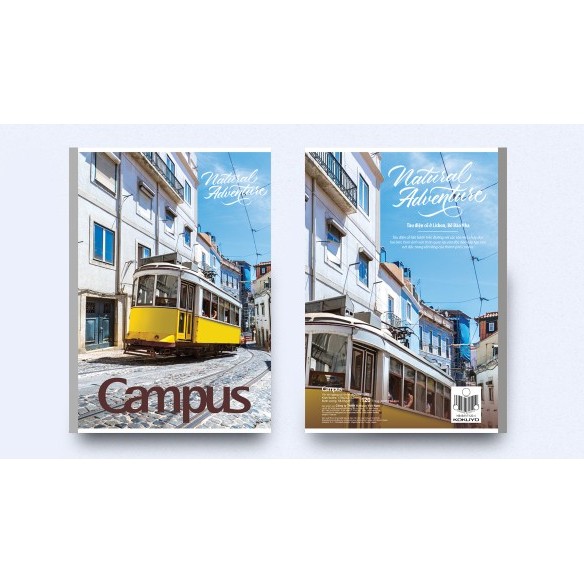 Lốc 10 cuốn vở kẻ ngang Campus ADVENTURE