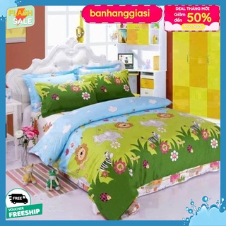 Set 3 món ga chun kèm 2 vỏ gối nằm hươu cao cổ