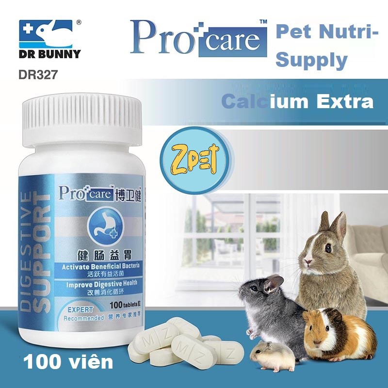 Vitamin cho hamster thỏ bọ ú