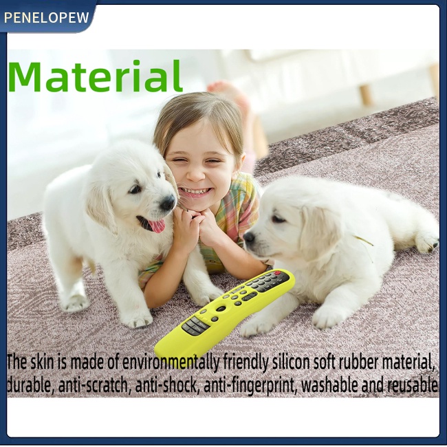 Ốp Silicon Chống Sốc Bảo Vệ Cho Remote Tv Thông Minh 2021 Lg Mr21ga Lg Mr 21gc