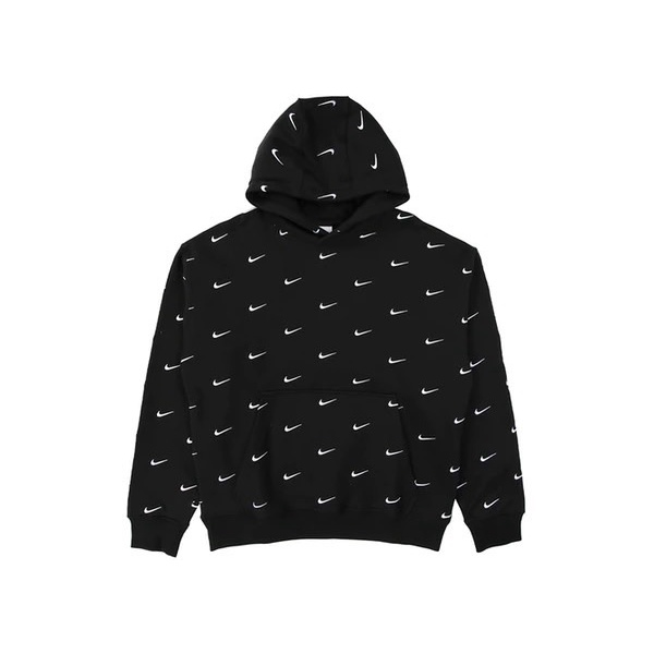 Áo Hoodie Nike Swoosh Thêu Full Vải Nỉ Hàng Chuẩn Đẹp