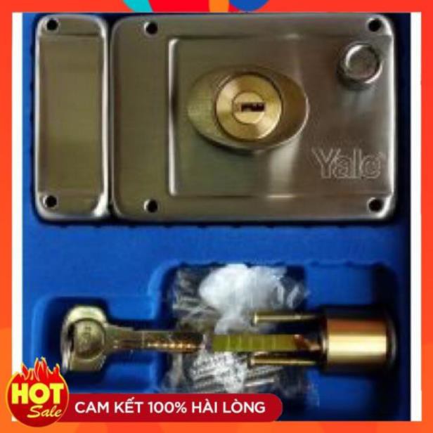 Bộ Khoá cổng YALE R5122 chính hãng inox 304 cao cấp