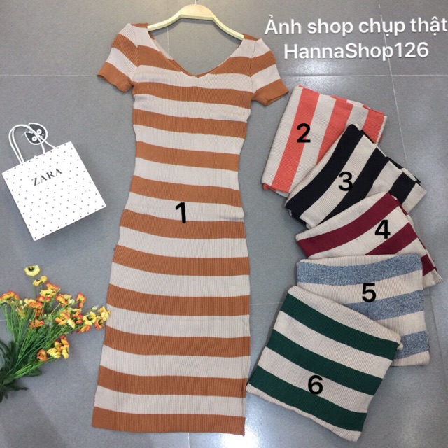 Đầm body len montoghi hàng Quảng Châu